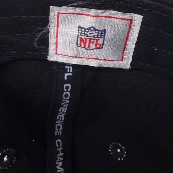 Pittsburgh Steelers NFL Conference Champions Super Bowl XL Adjustable Cap Black - Picture 7 of 7